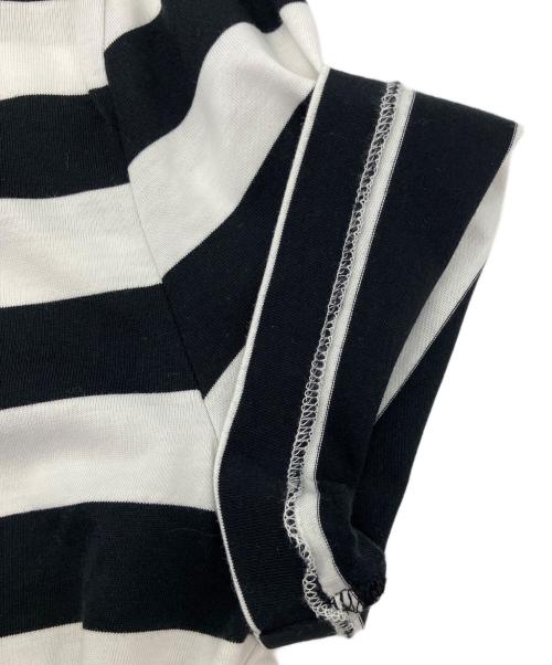 BURBERRY（バーバリー）BURBERRY (バーバリー) 半袖カットソー ブラック×ホワイト サイズ:SIZE Sの古着・服飾アイテム