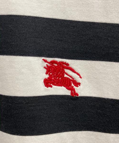 BURBERRY（バーバリー）BURBERRY (バーバリー) 半袖カットソー ブラック×ホワイト サイズ:SIZE Sの古着・服飾アイテム