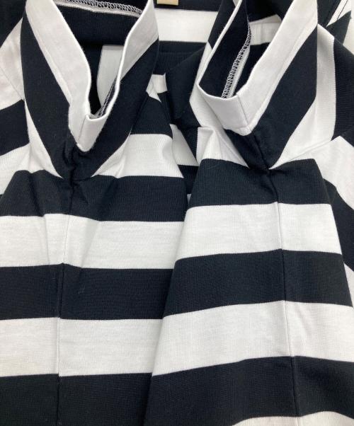 BURBERRY（バーバリー）BURBERRY (バーバリー) 半袖カットソー ブラック×ホワイト サイズ:SIZE Sの古着・服飾アイテム