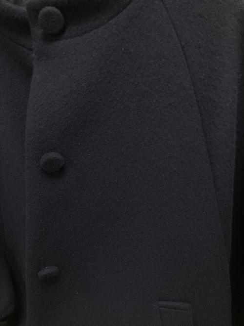 utilite（ユティリテ）utilite (ユティリテ) 片面ビーバー ポンチョ コート ネイビー サイズ:SIZE Freeの古着・服飾アイテム