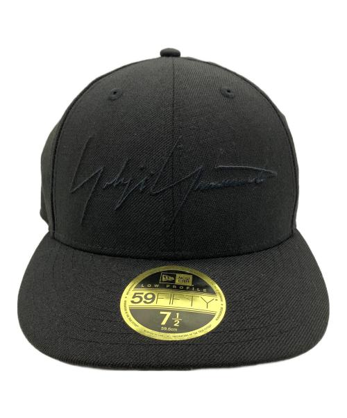 New Era（ニューエラ）New Era (ニューエラ) YOHJI YAMAMOTO (ヨウジヤマモト) キャップ ブラック サイズ:7 1/2（59.6cm）の古着・服飾アイテム