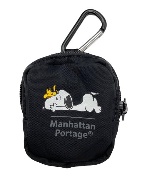 Manhattan Portage（マンハッタンポーテージ）Manhattan Portage (マンハッタンポーテージ) PEANUTS (ピーナッツ) 2WAYショルダーバッグ ブラックの古着・服飾アイテム