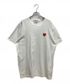 COMME des GARCONSコムデギャルソン）の古着「半袖Tシャツ」｜ホワイト