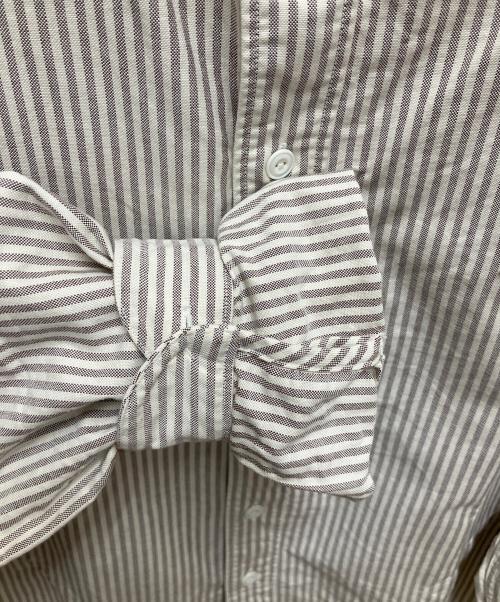 DANTON（ダントン）DANTON (ダントン) バンドカラー長袖シャツ グレー サイズ:SIZE 38の古着・服飾アイテム