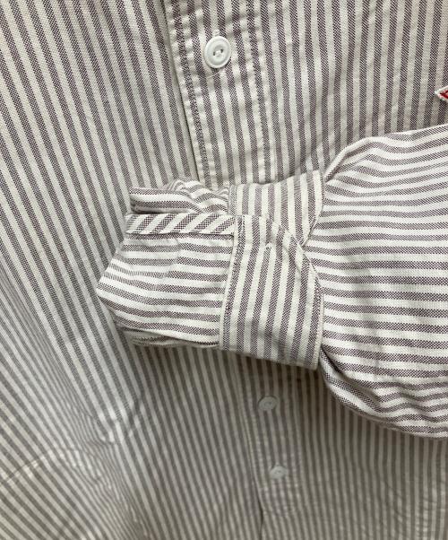 DANTON（ダントン）DANTON (ダントン) バンドカラー長袖シャツ グレー サイズ:SIZE 38の古着・服飾アイテム