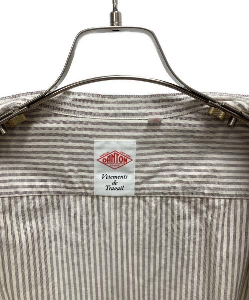 DANTON（ダントン）DANTON (ダントン) バンドカラー長袖シャツ グレー サイズ:SIZE 38の古着・服飾アイテム