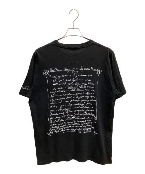 BIOTOP（ビオトープ）BIOTOP (ビオトープ) Bruce Weber Photo T-shirtsDogs group: Montauk, NY in 2008 Tシャツ ブラック サイズ:SIZE XLの古着・服飾アイテム