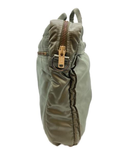 PORTER（ポーター）PORTER (ポーター) TANKER 2WAY BRIEFCASE(L)（タンカー 2ウェイブリーフケースL） グリーンの古着・服飾アイテム