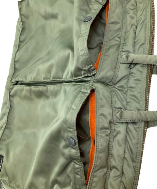 PORTER（ポーター）PORTER (ポーター) TANKER 2WAY BRIEFCASE(L)（タンカー 2ウェイブリーフケースL） グリーンの古着・服飾アイテム