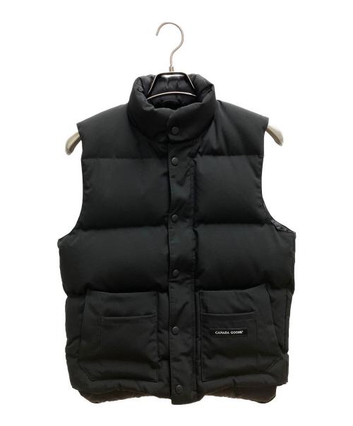 CANADA GOOSE（カナダグース）CANADA GOOSE (カナダグース) ダウンベスト ブラック サイズ:SIZE XSの古着・服飾アイテム