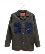 NATAL DESIGNネイタルデザイン）の古着「カバーオール」｜グレー×ブルー