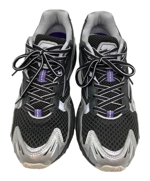 MIZUNO（ミズノ）MIZUNO (ミズノ) WAVE RIDER 10（ウェーブライダー10） シルバー×ブラック サイズ:SIZE 26cmの古着・服飾アイテム