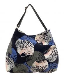 FEILER（フェイラー）の古着「トートバッグ」｜ブラック×ネイビー