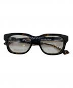 GUCCIグッチ）の古着「サングラス」｜ブラック×ゴールド