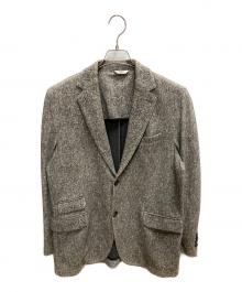 CIRCOLO 1901（チルコロ1901）の古着「コットンストレッチジャージー シングル2Bジャケット」｜グレー