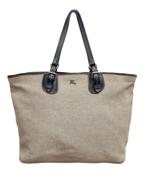 BURBERRY BLUE LABEL（バーバリー ブルー レーベル）BURBERRY BLUE LABEL (バーバリーロンドンブルーレーベル) トートバッグ ベージュの古着・服飾アイテム