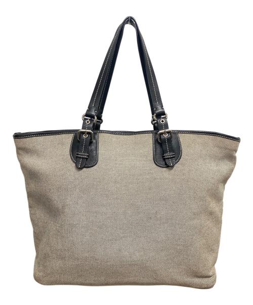 BURBERRY BLUE LABEL（バーバリー ブルー レーベル）BURBERRY BLUE LABEL (バーバリーロンドンブルーレーベル) トートバッグ ベージュの古着・服飾アイテム