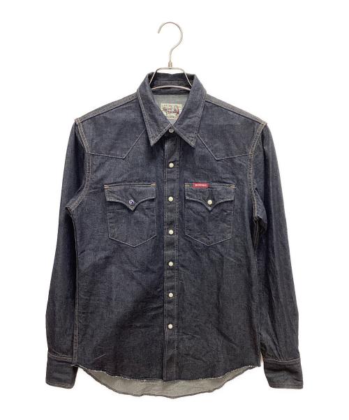 Hysteric Glamour（ヒステリックグラマー）Hysteric Glamour (ヒステリックグラマー) ウエスタンシャツ インディゴ サイズ:SIZE Sの古着・服飾アイテム