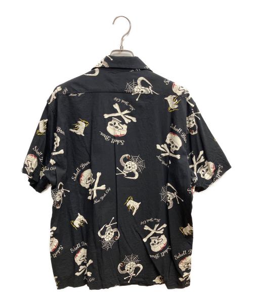 Schott（ショット）Schott (ショット) 半袖シャツ ブラック サイズ:SIZE Mの古着・服飾アイテム
