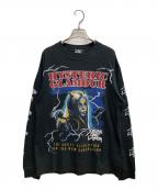 Hysteric Glamourヒステリックグラマー）の古着「長袖カットソー」｜ブラック