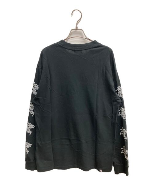 Hysteric Glamour（ヒステリックグラマー）Hysteric Glamour (ヒステリックグラマー) 長袖カットソー ブラック サイズ:SIZE Mの古着・服飾アイテム