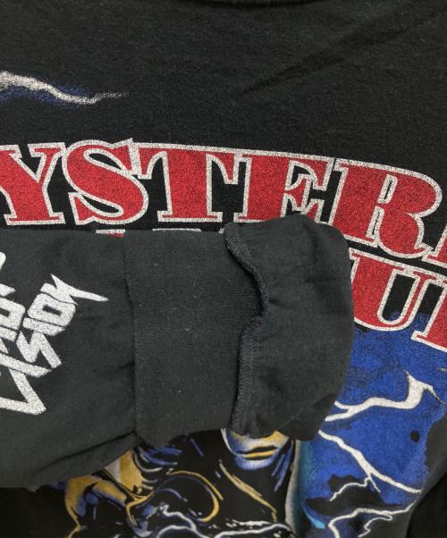 Hysteric Glamour（ヒステリックグラマー）Hysteric Glamour (ヒステリックグラマー) 長袖カットソー ブラック サイズ:SIZE Mの古着・服飾アイテム