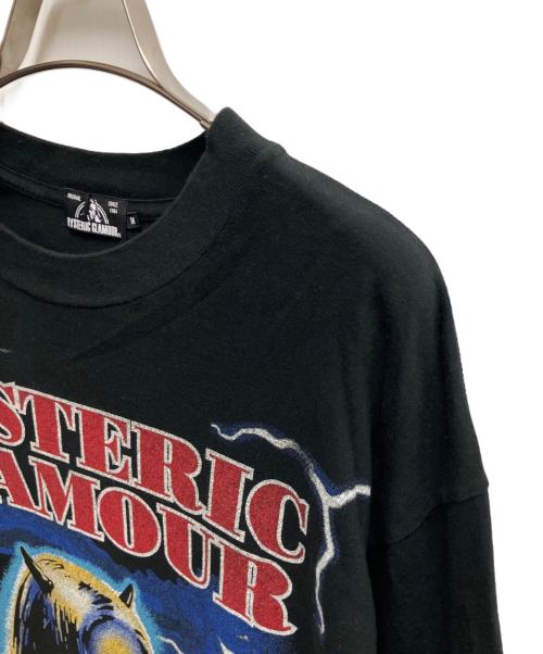 Hysteric Glamour（ヒステリックグラマー）Hysteric Glamour (ヒステリックグラマー) 長袖カットソー ブラック サイズ:SIZE Mの古着・服飾アイテム