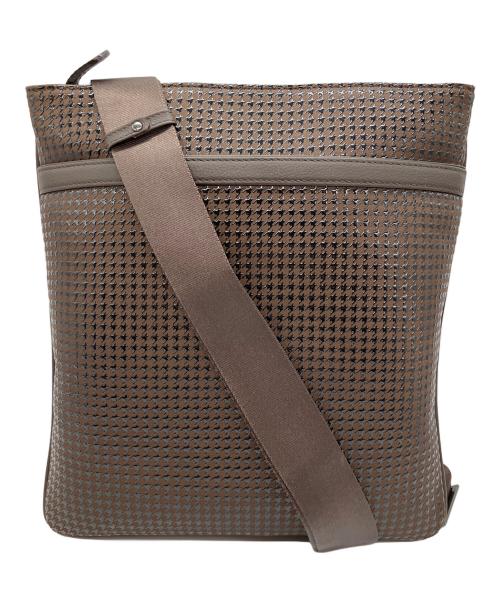 印傳屋（インデンヤ）印傳屋 (インデンヤ) ショルダーバッグ ブラウン 未使用品の古着・服飾アイテム