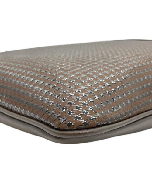 印傳屋（インデンヤ）印傳屋 (インデンヤ) ショルダーバッグ ブラウン 未使用品の古着・服飾アイテム