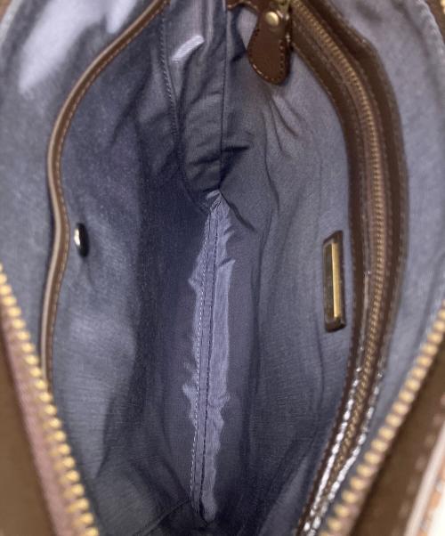 印傳屋（インデンヤ）印傳屋 (インデンヤ) ショルダーバッグ ブラウン 未使用品の古着・服飾アイテム