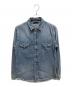 MINEDENIM（マインデニム）の古着「Denim Western SH USD デニムシャツ」｜インディゴ