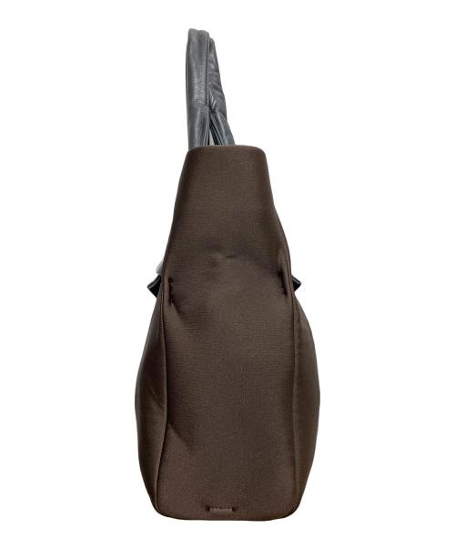 kawa-kawa（カワカワ）kawa-kawa (カワカワ) ハンドバッグ ブラウンの古着・服飾アイテム