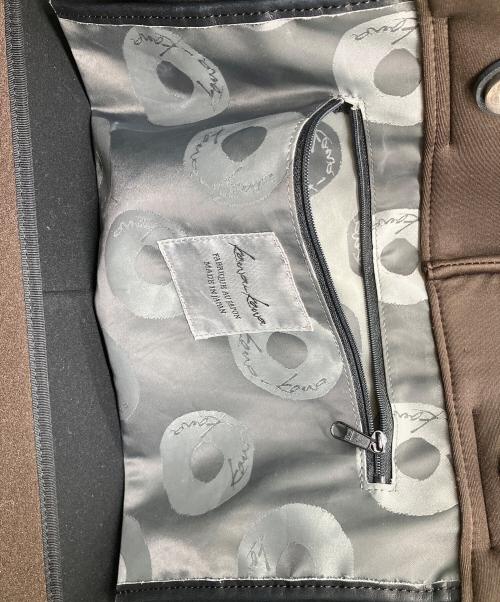 kawa-kawa（カワカワ）kawa-kawa (カワカワ) ハンドバッグ ブラウンの古着・服飾アイテム