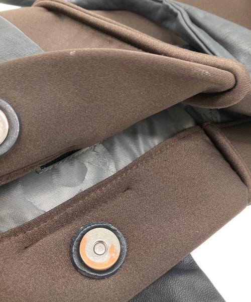 kawa-kawa（カワカワ）kawa-kawa (カワカワ) ハンドバッグ ブラウンの古着・服飾アイテム