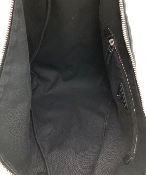 PRADA（プラダ）PRADA (プラダ) CANAPA（カナパ）　ショルダーバッグ ブラックの古着・服飾アイテム