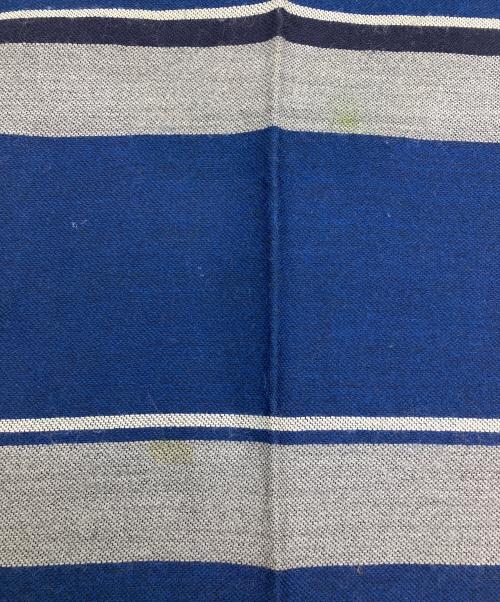 Salvatore Ferragamo（サルヴァトーレ フェラガモ）Salvatore Ferragamo (サルヴァトーレ フェラガモ) マフラー ブルー×グレーの古着・服飾アイテム