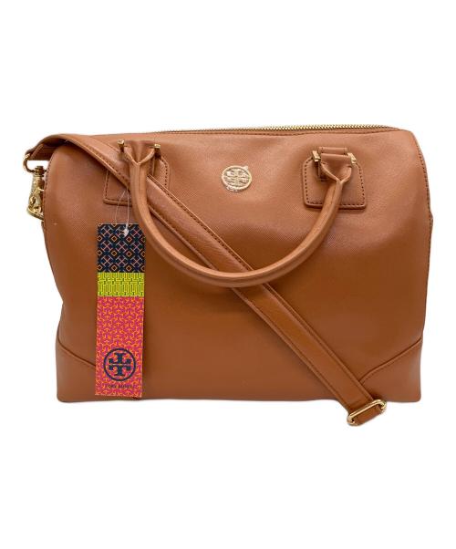 TORY BURCH（トリーバーチ）TORY BURCH (トリーバーチ) 2WAYショルダーバッグ ブラウンの古着・服飾アイテム