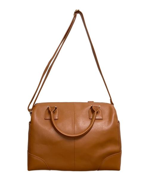 TORY BURCH（トリーバーチ）TORY BURCH (トリーバーチ) 2WAYショルダーバッグ ブラウンの古着・服飾アイテム