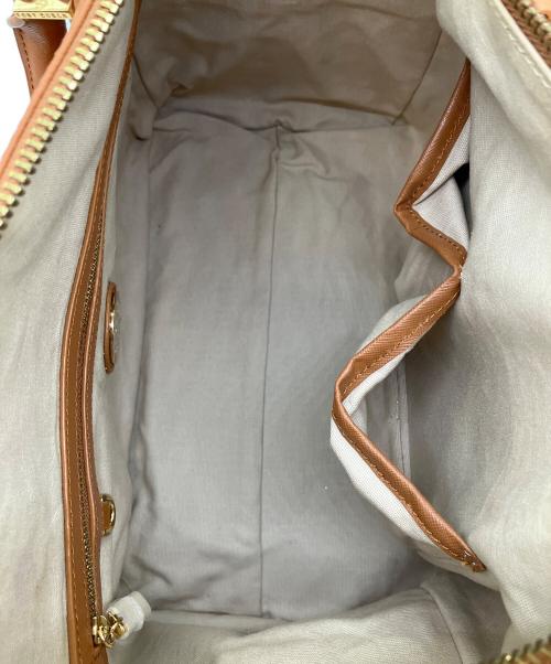 TORY BURCH（トリーバーチ）TORY BURCH (トリーバーチ) 2WAYショルダーバッグ ブラウンの古着・服飾アイテム