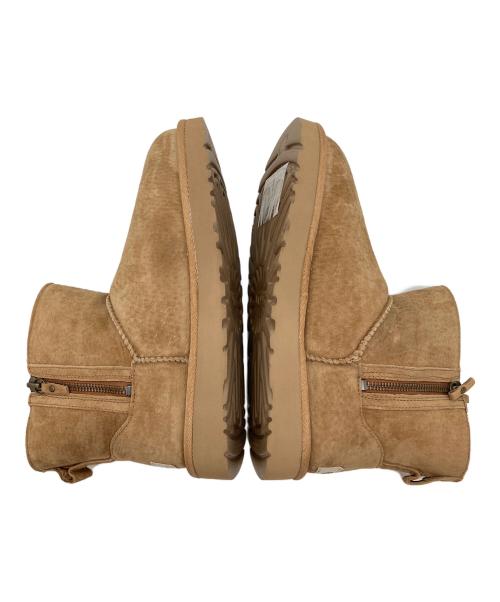 UGG（アグ）UGG (アグ) CLASSIC MINI DOUBLE ZIP（クラシック ミニ ダブル ジップ） ブラウン サイズ:SIZE 24cmの古着・服飾アイテム