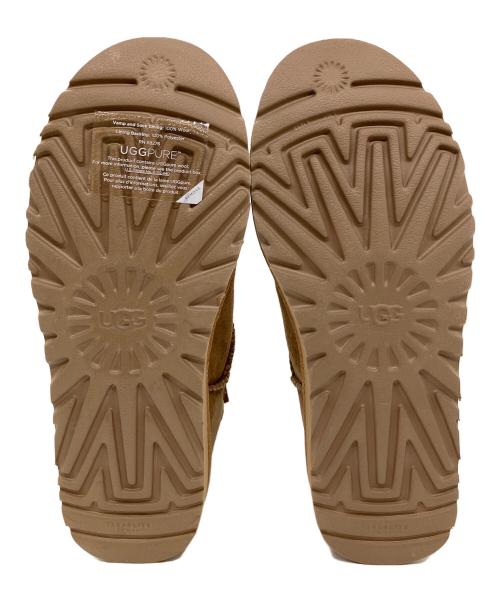 UGG（アグ）UGG (アグ) CLASSIC MINI DOUBLE ZIP（クラシック ミニ ダブル ジップ） ブラウン サイズ:SIZE 24cmの古着・服飾アイテム