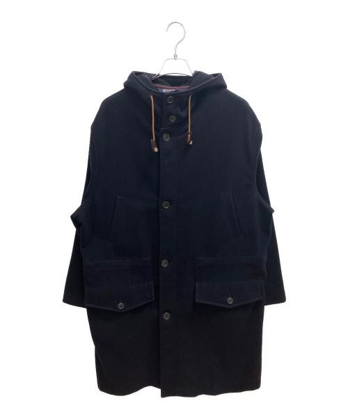 POLO RALPH LAUREN（ポロ・ラルフローレン）POLO RALPH LAUREN (ポロ・ラルフローレン) フーデッドコート ネイビー サイズ:SIZE Lの古着・服飾アイテム