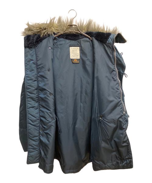 ALPHA（アルファ）ALPHA (アルファ) ミリタリージャケット ネイビー サイズ:SIZE Lの古着・服飾アイテム