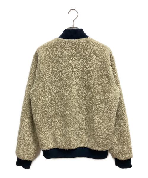 Patagonia（パタゴニア）Patagonia (パタゴニア) Retro-X Bomber Jacket（レトロX ボマー ジャケット） ベージュ×ネイビー サイズ:SIZE Sの古着・服飾アイテム