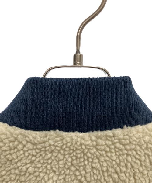 Patagonia（パタゴニア）Patagonia (パタゴニア) Retro-X Bomber Jacket（レトロX ボマー ジャケット） ベージュ×ネイビー サイズ:SIZE Sの古着・服飾アイテム