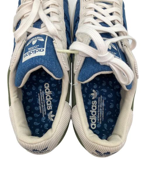 adidas（アディダス）adidas (アディダス) SUPER STAR スニーカー ブルー×グリーン サイズ:SIZE 28cm 未使用品の古着・服飾アイテム