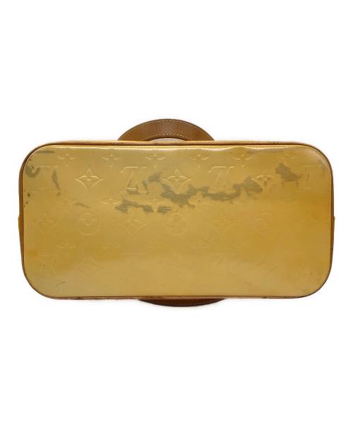 LOUIS VUITTON（ルイ ヴィトン）LOUIS VUITTON (ルイ ヴィトン) ヒューストン　ヴェルニ ライムイエローの古着・服飾アイテム