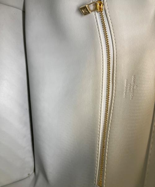 LOUIS VUITTON（ルイ ヴィトン）LOUIS VUITTON (ルイ ヴィトン) ヒューストン　ヴェルニ ライムイエローの古着・服飾アイテム