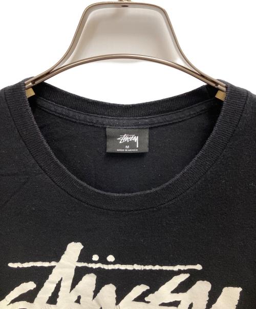 stussy（ステューシー）stussy (ステューシー) 半袖カットソー ブラック サイズ:SIZE Mの古着・服飾アイテム