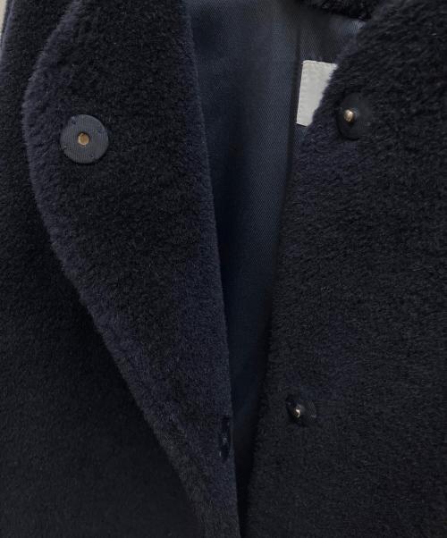 THREE DOTS（スリードッツ）THREE DOTS (スリードッツ) ボアジャケット ネイビー サイズ:SIZE Sの古着・服飾アイテム
